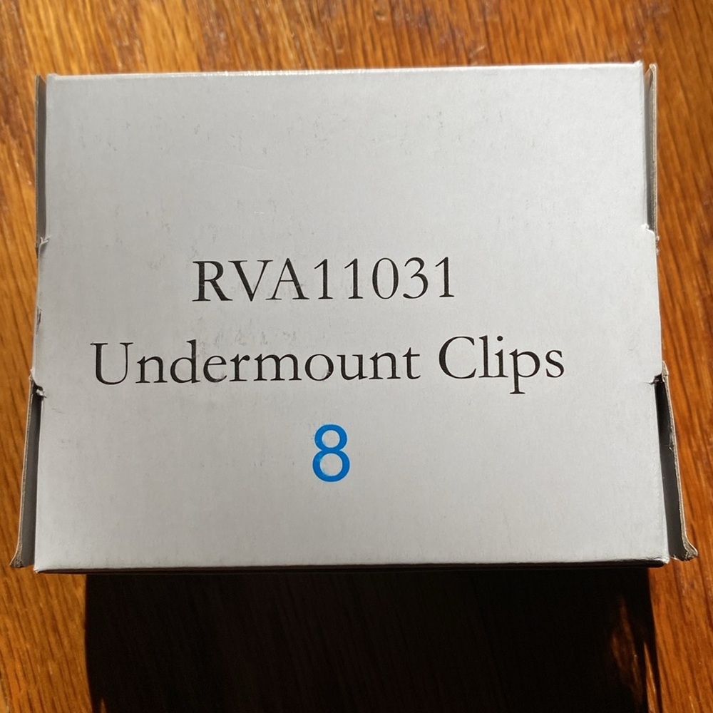 Kitchen sink undermount clips - Picture 2 of 2